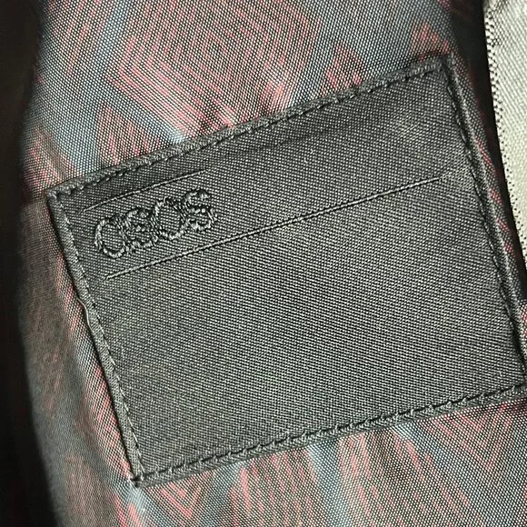 ASOS Green and Blue Plaid Blazer - Picture 5 of 7